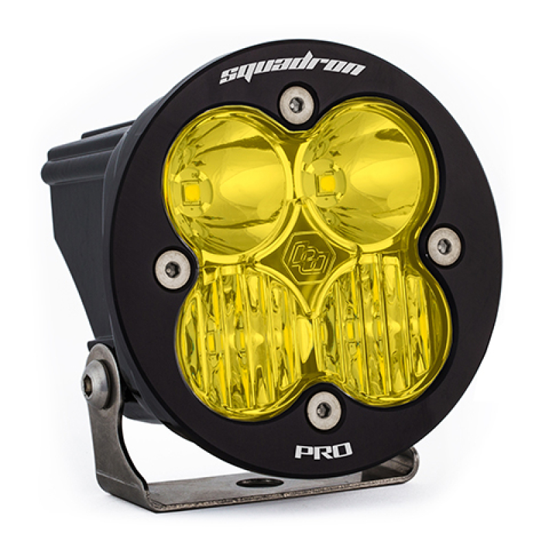 e2ddca84c960bed081391227049e2c08 Baja Designs Squadron R Pro Driving/Combo Pattern LED Light Pod - Amber - Image 1