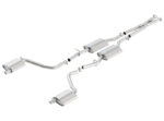 Borla 2015 Dodge Challenger 3.6L V6 S-TYPE Catback Exhaust No Tips Factory Valance - Image 2