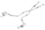 Borla 2015 Jeep Grand Cherokee SRT8 ATAK Dual Round Rolled Exit Catback Exhaust - Image 3