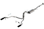 Borla F-150 2021 5.0L 2dr RC SB (122.8 WB) XL/XLT 3/2.25 SRE Cat-Back S-Type Black Chrome Tips