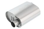 Borla CrateMuffler Ford Coyote 2.5 inch Offset/Offset 12in x 6in x 10.34in S-Type Oval Muffler - Image 2