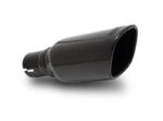 Borla 12-14 Jeep Wrangler Tip Kit 3.6L 4WD Black Chrome Tip Split Rear 3.5inx3.28inx10.5inx2.03in - Image 2