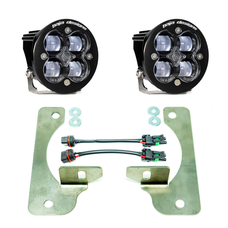 eebea1c2d2812e2d507703be526ac915 Baja Designs 18+ Wrangler JL Rubicon Squadron-R Fog Light & Fog Pocket Kit - Image 1