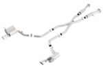 Borla 2015 Jeep Grand Cherokee SRT8 ATAK Dual Round Rolled Exit Catback Exhaust - Image 2