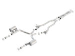 Borla 2015 Dodge Challenger SRT/392 Hemi 6.4L V8 ATAK Catback Exhaust w/ Valves Factory Bezel - Image 2