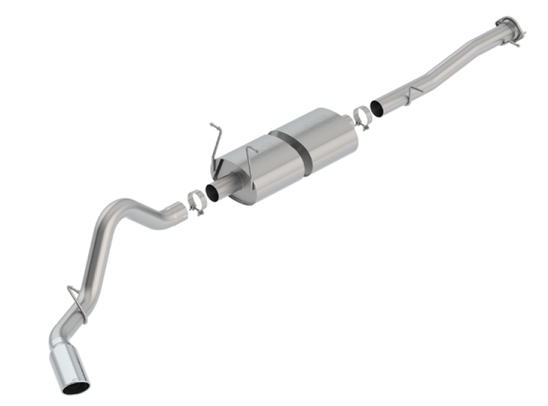 f0092ca0020ea7e1a6c75a0e748e61b0L Borla 15-19 Chevy Silverado 2500 6.0L CC/STD Bed/153.7in WB S-Type Catback Exhaust - Image 1