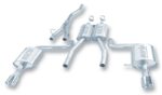 Borla Cat Back system for 02-08 Audi A4 Quattro 2.0L 4cyl - Image 2