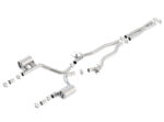 Borla 15-16 Dodge Charger SRT 392 6.4L No Tip Single Split Rear Exit ATAK w/ Valves Exhaust - Image 2