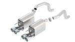 Borla 09-12 Corvette Coupe/Conv 6.2L 8cyl 6spd RWD inS-Type IIin Exhaust (rear section only) - Image 2