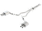 Borla 15-16 Ford Mustang Shelby GT350 5.2L ATAK Cat Back Exhaust (Uses Factory Valence) - Image 2