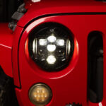 Baja Designs 07-18 Jeep Wrangler JK DOT LP6 LED Headlight Kit (For LED Headlights) - Clear/White - Image 3