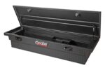 Deezee Universal Tool Box - Red Crossover - Single Lid Black BT Pull Handle (Low/Txt Blk) - Image 3