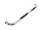 Deezee 99-16 Ford SuperDuty Tubes - 3In Round Stainless Polished RegCab - Image 2