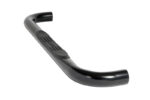 Deezee 94-02 Dodge Ram Tubes - 3In Round Black Steel RegCab - Image 2