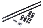 Deezee Universal Cargo Management Universal Hex Series Cross Rails - Txt Blk (Full Size) - Image 3