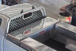 Deezee 13-23 Dodge/Ram Ram Cargo Management Cab Rack - Silver Mesh - Image 5