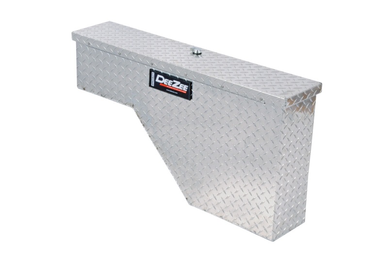 2a8895ea5b948060ae92d856a2dd29fdL Deezee Universal Tool Box - Specialty Wheel Well BT Alum (Driver Side) - Image 1