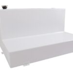 Deezee Universal Tanks - L-Shape White Steel (92 Gal)