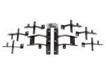 Deezee 15-23 Ford F-150/Super Duty Running Board Hex Bed Access Bracket Kit