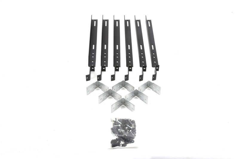 674362e0fbe0d300479926324931680dL Deezee 09-21 Chevrolet/GMC Express/Savana Van Running Board Rough Step Bracket Kit - Image 1