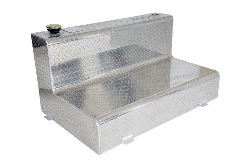 6f2c18e2518f63a7616bee66babb88cb Deezee Universal Tanks - Auxiliary L-Shape Brite-Tread Aluminum (80 Gal) - Image 1