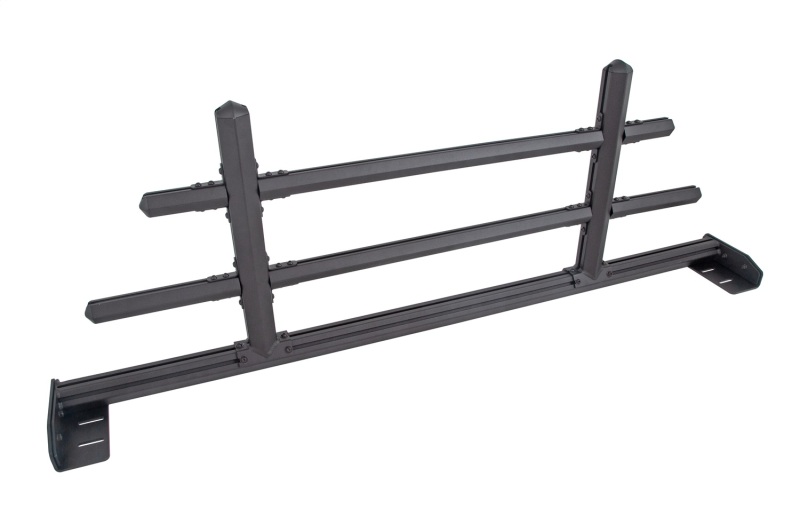 7e70c59827d178410dfe7c432636023fL-3 Deezee 17-23 Ford SuperDuty Cargo Management Cab Rack - Txt Blk - Image 1
