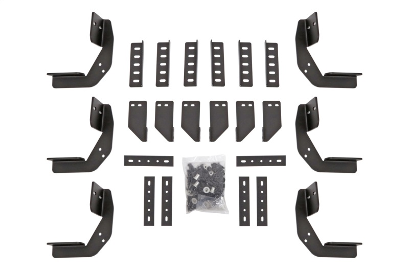 91903230b43c698d153f165827b11cc1L Deezee 13-23 Dodge Ram Running Board Rough Step Bracket Kit - Image 1