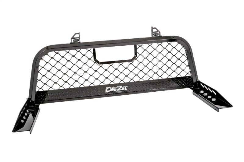 9e4a6a130cbfe0a30ac66e4becfb045cL-3 Deezee 15-23 Chevrolet Colorado Cargo Management Cab Rack - Black Mesh - Image 1