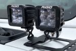 Deezee 18-23 Jeep JL Cowl Double Cube Light Bracket - Image 4