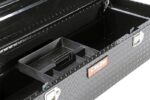 Deezee Universal Tool Box - Red Crossover - Single Lid Black BT Mid Size - Image 3