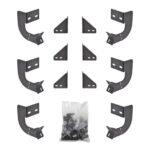 Deezee 13-23 Dodge/Ram Ram Running Board Hex Bracket Kit