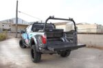 Deezee 14-19 Chevrolet Silverado Tailgate Protector Full Black-Tread - Image 4