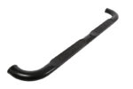 Deezee 14-19 Chevrolet Silverado Tubes - 4In Oval Black Steel CrewCab - Image 2