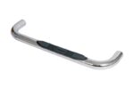 Deezee 80-97 Ford F-Series Tubes - 3In Round Stainless Polished - Image 4