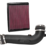 Airaid 17-18 GMC Sierra/Yukon V8-6.2L F/I Jr Intake Kit - Oiled / Red Media