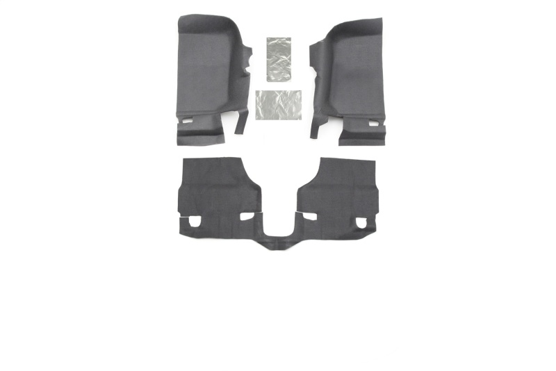 0784b85c7bcecf5140aa61848c8758f4-9 BedRug 11-16 Jeep JK 2Dr Front 3pc BedTred Floor Kit (Incl Heat Shields) - Image 1