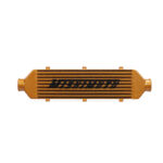 Mishimoto Universal Gold Z Line Intercooler Overall Size: 28x8x3 Core Size: 21x6x2.5 Inlet / Outlet - Image 4