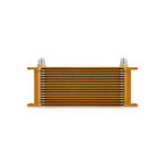 Mishimoto Universal 16-Row Oil Cooler Gold - Image 3