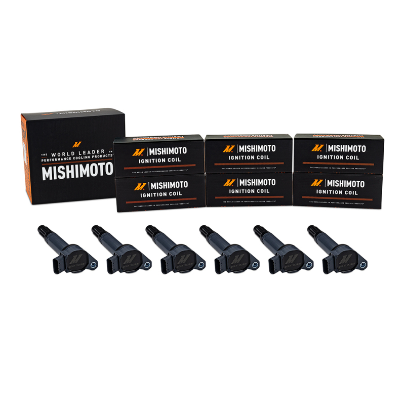 28722f598b9e73da5e7a6af8e1db1e29L Mishimoto 07-12 Toyota Camry 3.5L Ignition Coil - 6-Pack - Image 1