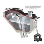 Mishimoto 11+ Ford 6.7L Powerstroke Secondary Expansion Tank - Micro-Wrinkle Black - Image 5