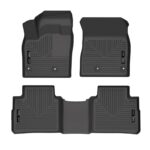 Husky Liners 21-22 Nissan Rogue WeatherBeater Front & 2nd Seat Floor Liners - Black