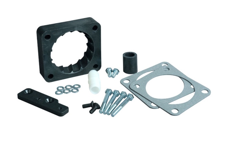 58622017e461194c11cf8809aa611bb1 Volant 99-04 Ford Mustang GT 4.6L V8 Vortice Throttle Body Spacer - Image 1