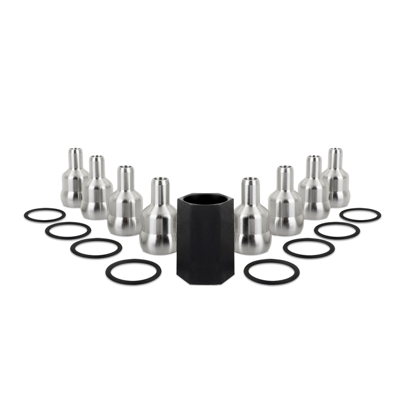 6fe7b9d8dfbb84d927a178f58d8903cfL Mishimoto 04.5-07 Ford 6.0L High Pressure Oil Rail Ball Tubes - Image 1