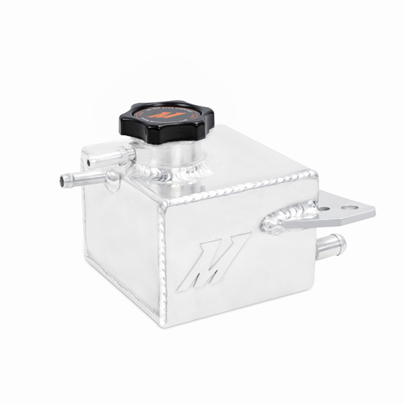 7d4010efcd11b66bd5466994d1892e11 Mishimoto Subaru 02-07 WRX/ 04-14 STI WRX/STI Aluminum Coolant Expansion Tank - Image 1