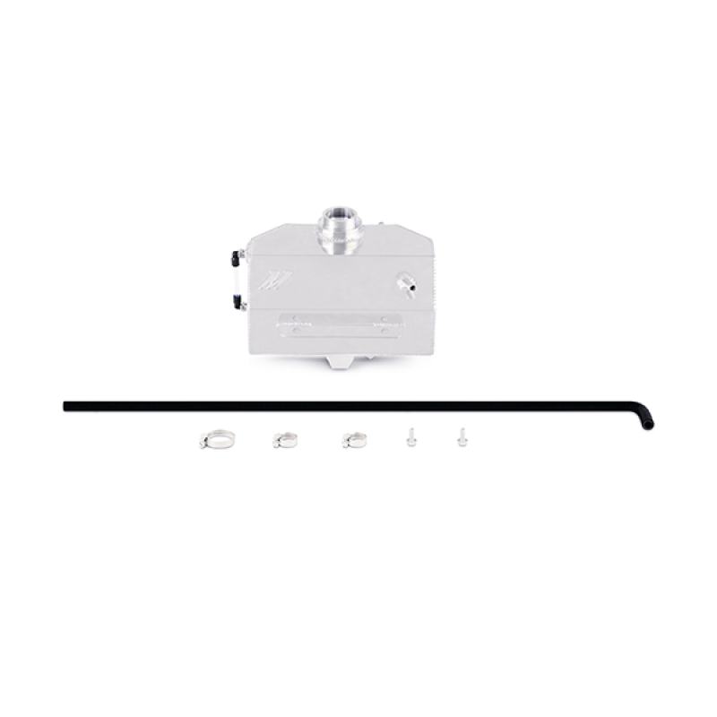81a1ab5f62decde41bcf742acca94c53 Mishimoto 2015 Ford Mustang EcoBoost / 3.7L / 5.0L Aluminum Coolant Expansion Tank-Polished - Image 1