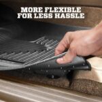 Husky Liners 2023 Chevrolet Colorado /GMC Canyon WeatherBeater Black Floor Liners - Image 12