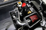 Spectre 11-19 Ford Explorer V6-3.5L F/I Air Intake Kit - Polished Aluminum w/Red Filter - Image 5