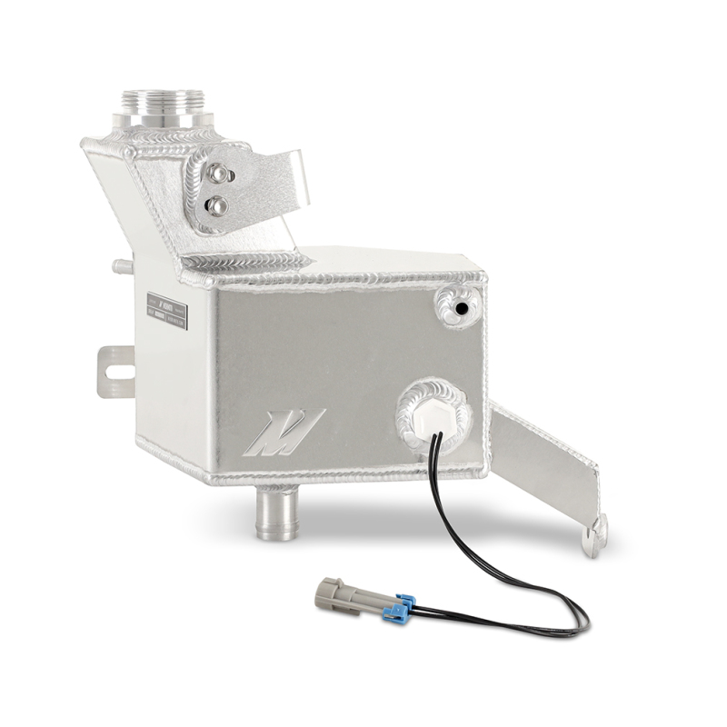 ababffe218c5504510ea2f59d9c0d762L Mishimoto 13-2018 Ram 6.7L Cummins Aluminum Degas Tank - Natural - Image 1