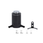 Mishimoto Aluminum Power Steering Reservoir Tank - Wrinkle Black - Image 4