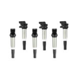 Mishimoto 2002+ BMW M54/N20/N52/N54/N55/N62/S54/S62 Six Cylinder Ignition Coil Set of 6 - Image 2